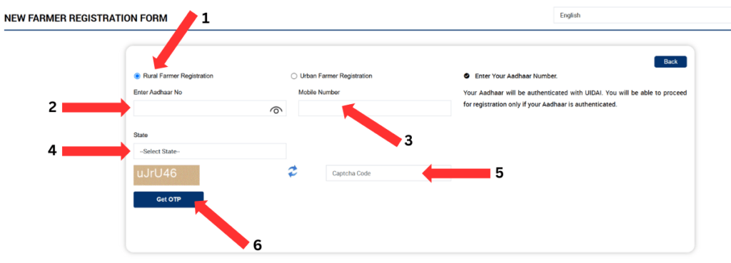 How to Fill Registration Form Details